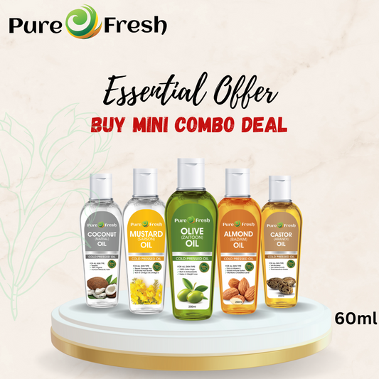 Bundle Offer Essential Oil 60ml (Pack of 5)