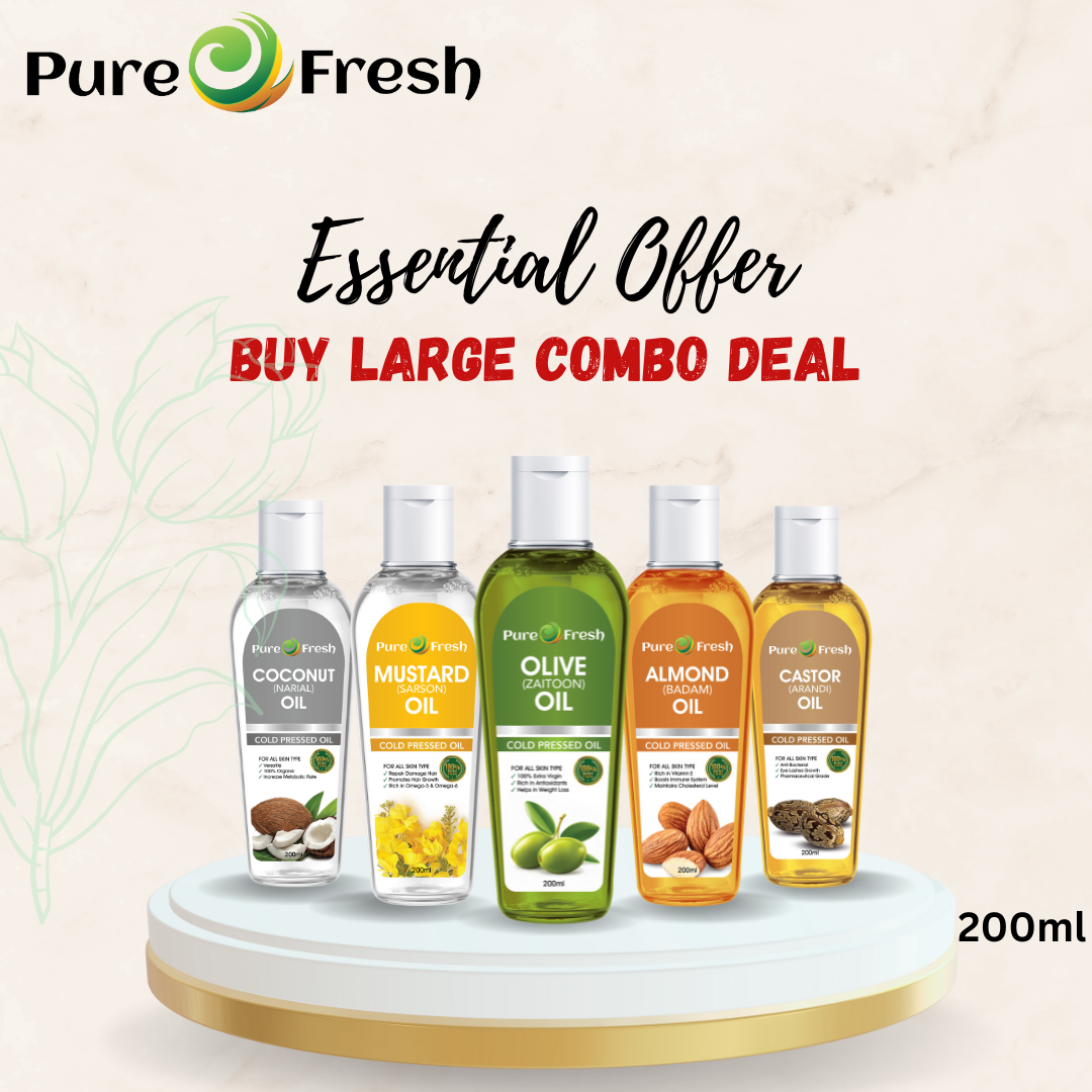 Bundle Offer Essential Oil 200ml (Pack of 5)