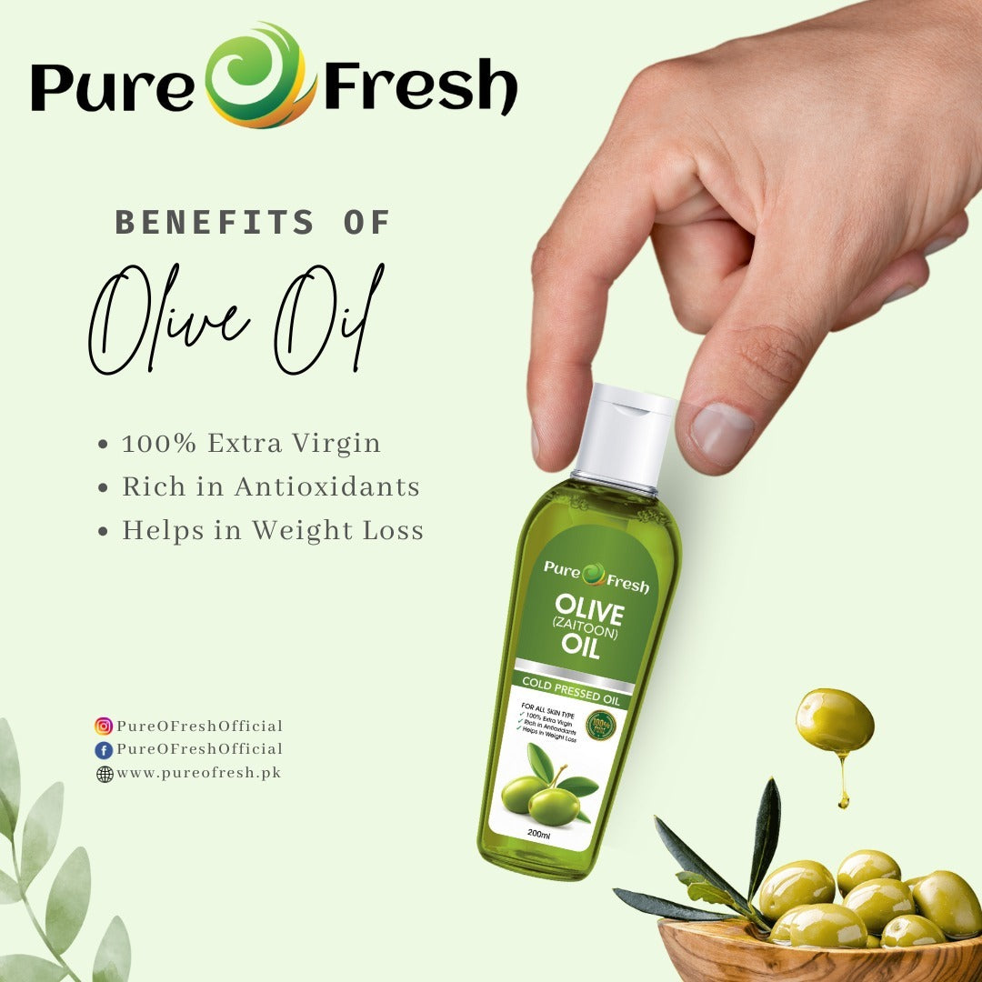 Olive Oil - Cold Pressed - (زیتون)