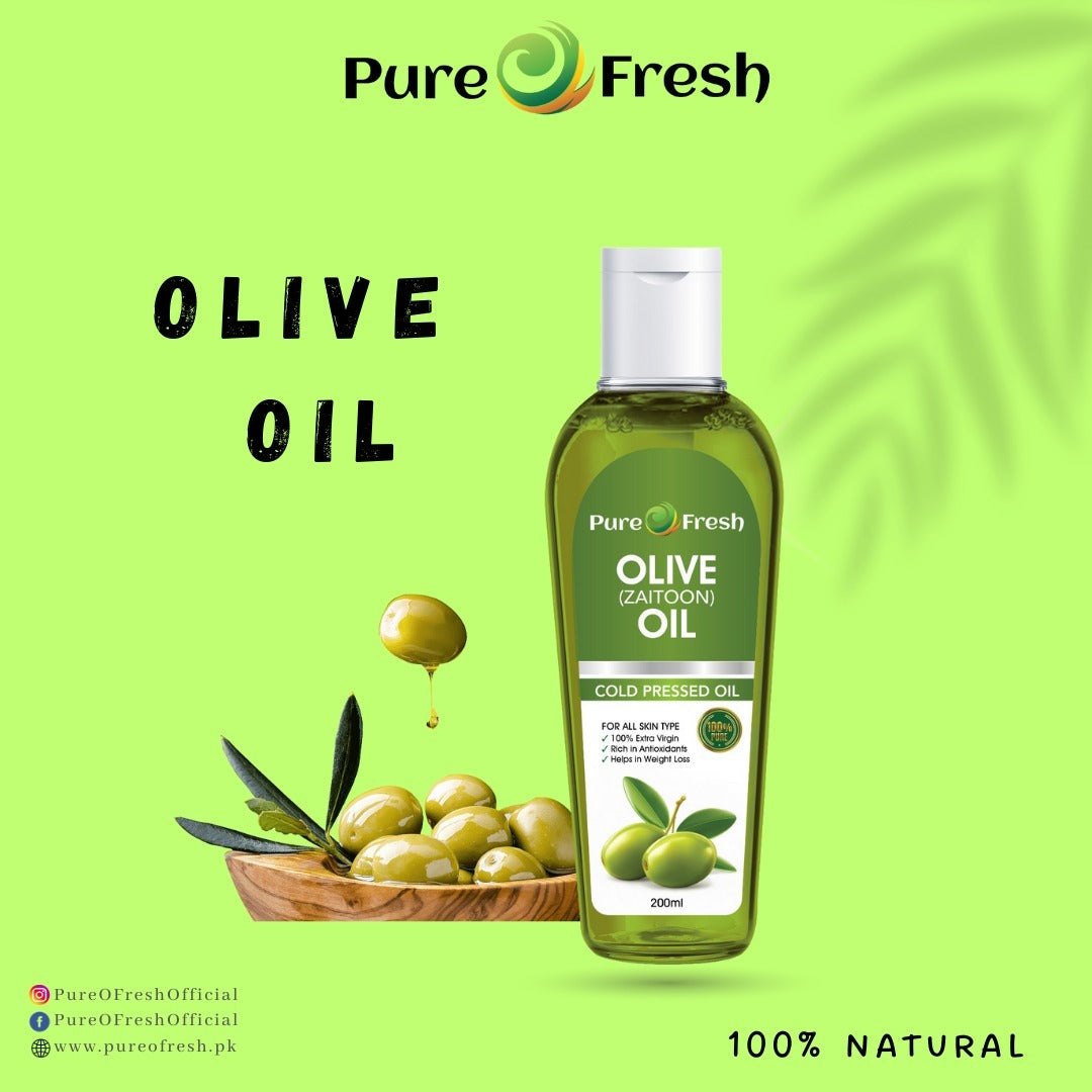 Olive Oil - Cold Pressed - (زیتون)