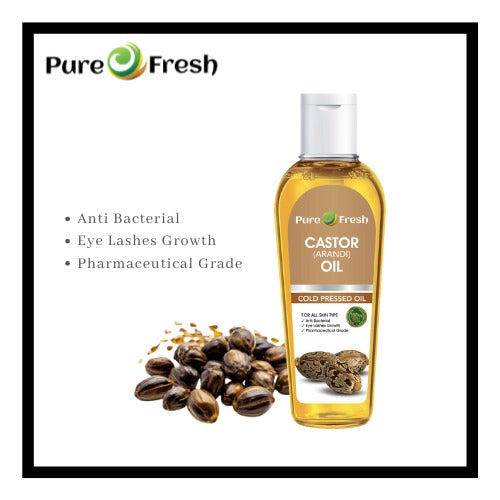 Castor Oil - Cold Pressed - (ارنڈ)