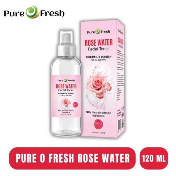 Pure O Fresh Rose Water Spray
