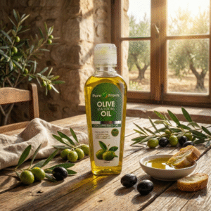 Pure Organic Olive Oil Zaitoon ka Tel Bottle